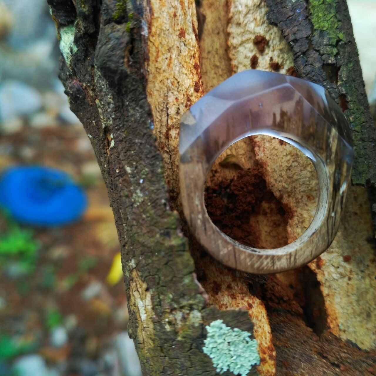 Wooden Resin Ring X1 - Hand Craftt
