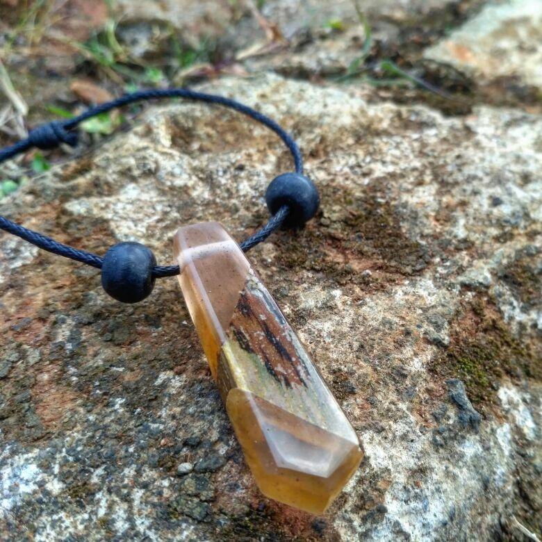 Wooden Resin Necklace X9
